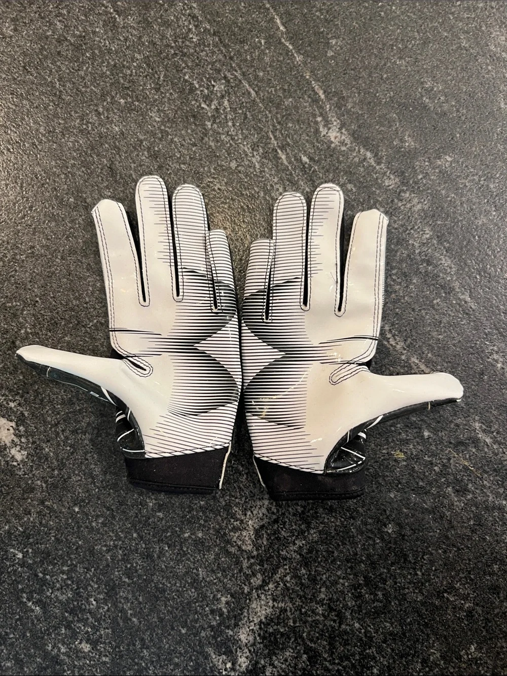Under Armour football gloves
